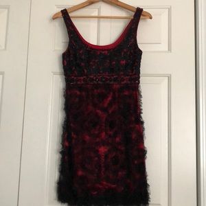 SUE WONG- NOCTURNE cocktail dress.